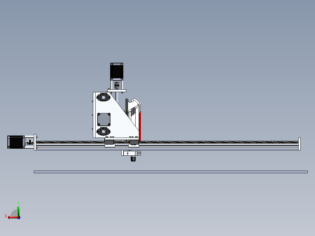 103CNC数控机床后视图
