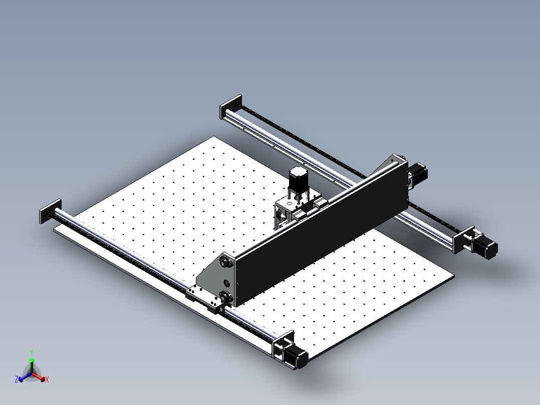 103CNC数控机床正等轴测图