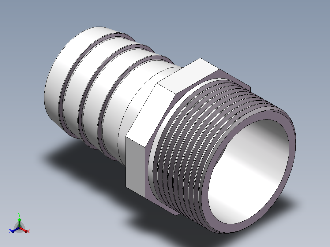 水管接头-有边 [DN32X34]