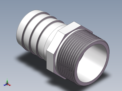 水管接头-有边 [DN32X34]