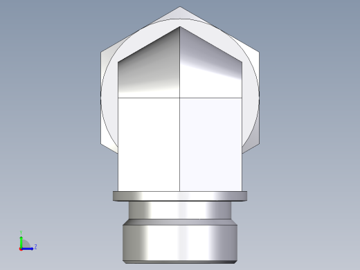 卡套式工业通用硬管接头EO_Male_stud_elbow_WE25SRCF左视缩略图