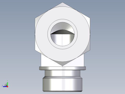 卡套式工业通用硬管接头EO_Male_stud_elbow_WE25SRCF右视缩略图