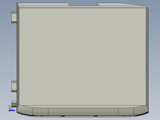 基恩士CV-3001_3501_kc图纸模型左视缩略图