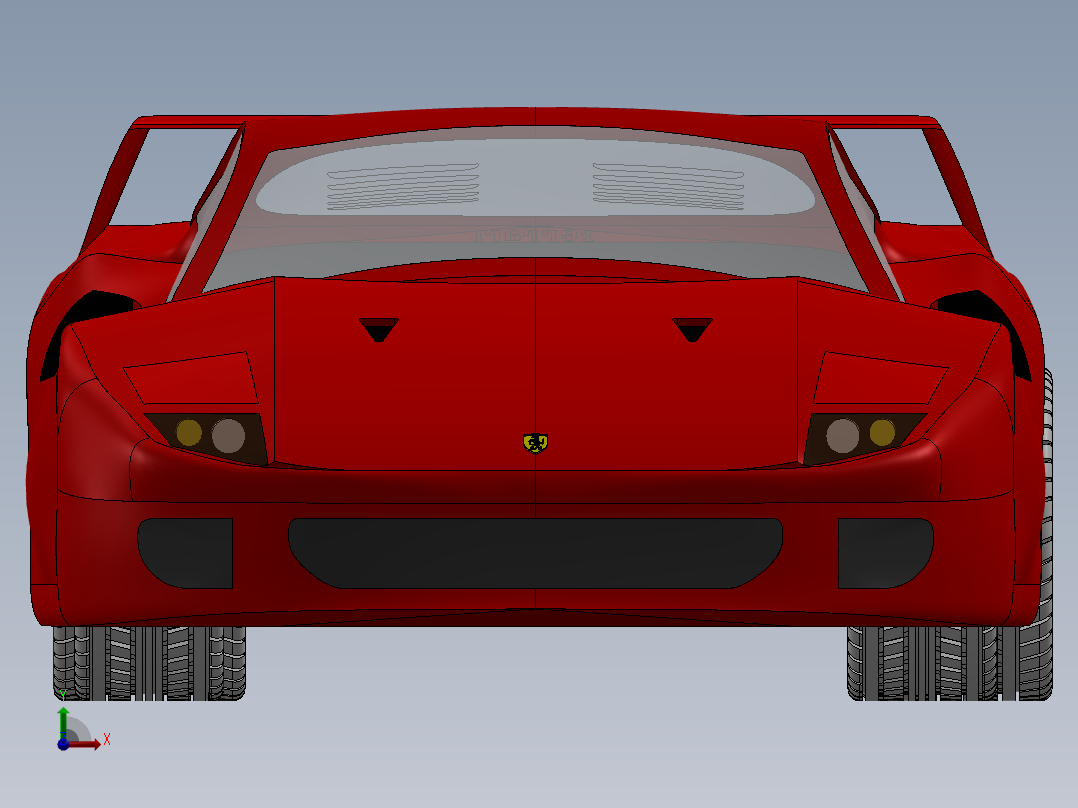 汽车车身 (46)前视图