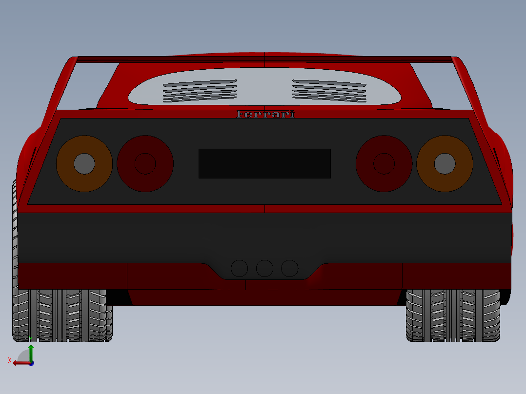 汽车车身 (46)后视图