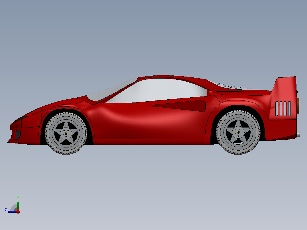 汽车车身 (46)右视图
