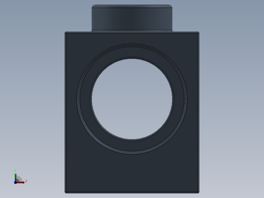 乐高机械组积木（横梁）-4162032 - 6541 Sand Blue Brick 1 x 1 with Hole前视缩略图