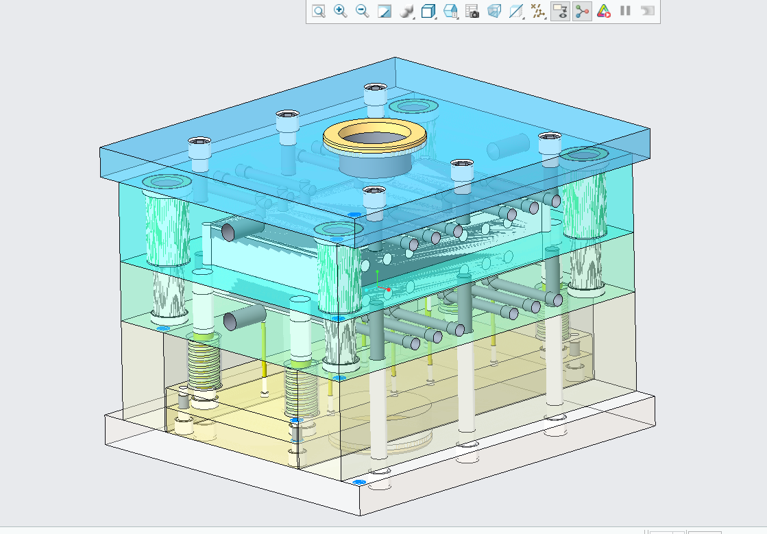 成型用电插座板