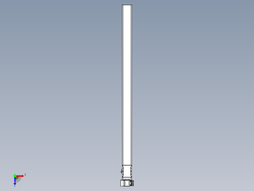 同步带全封闭直线模组TPA-HCB-105D-90-L1650-LP-C-P20-N3俯视缩略图