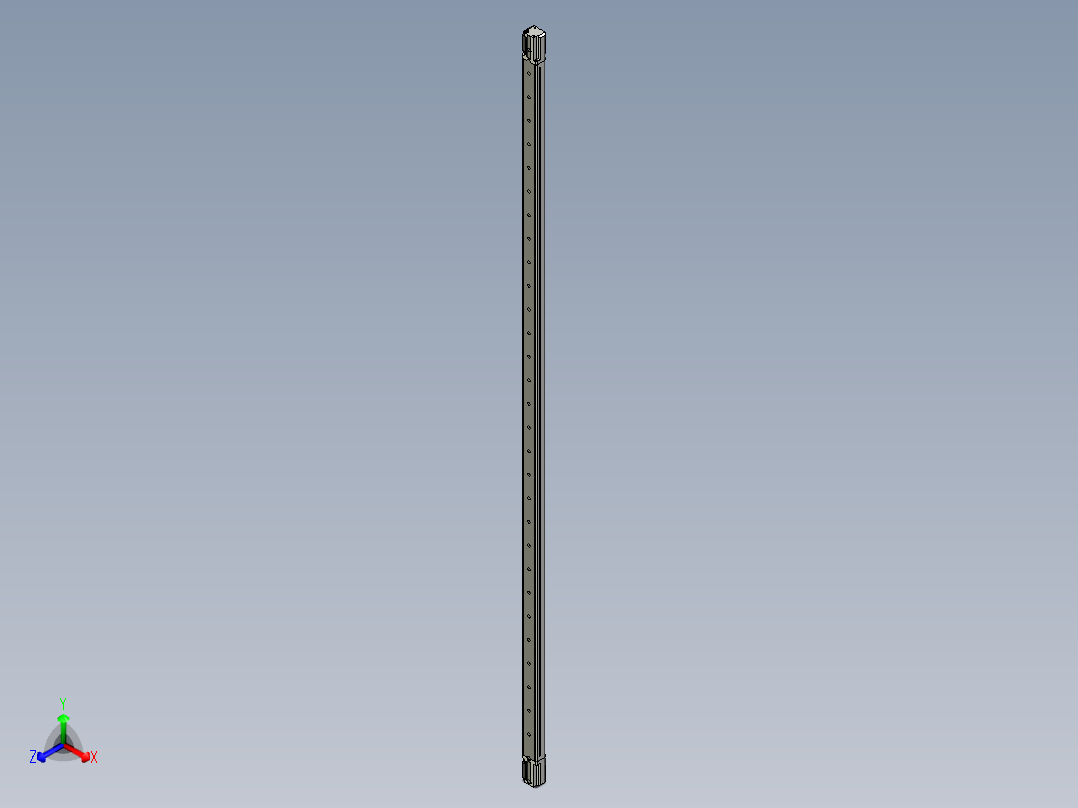 基恩士SL-V32L_R_kc图纸模型主视图