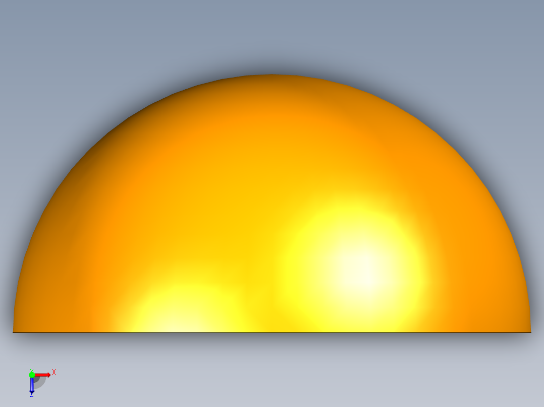 半球形落料拉深复合模750778==26俯视图