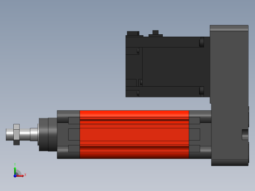 电动缸MES50-P-750W前视缩略图