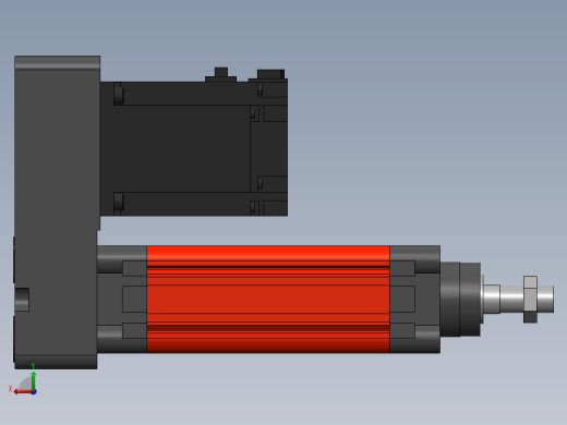 电动缸MES50-P-750W后视缩略图