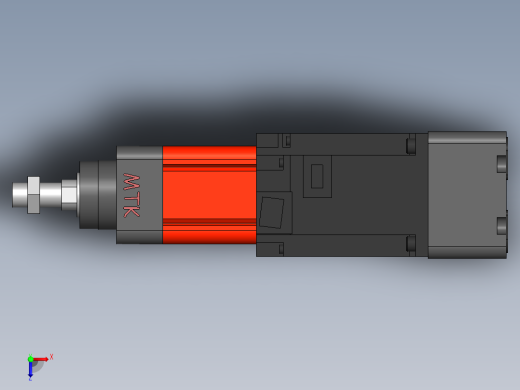 电动缸MES50-P-750W俯视缩略图