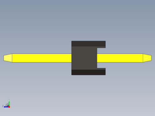 通孔PCB引脚接头，间距2mm，高度5mm。从1x1到1x32引脚的版本右视缩略图