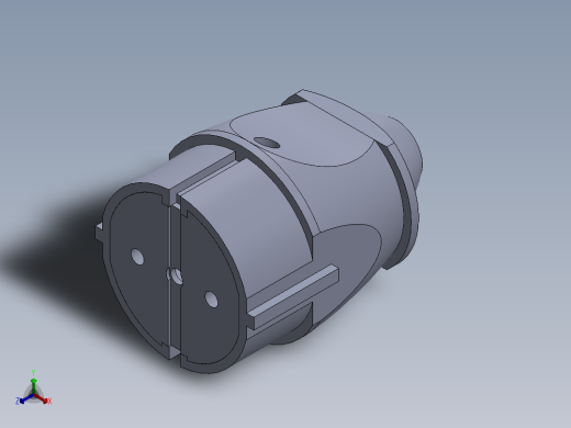插头正等轴测缩略图