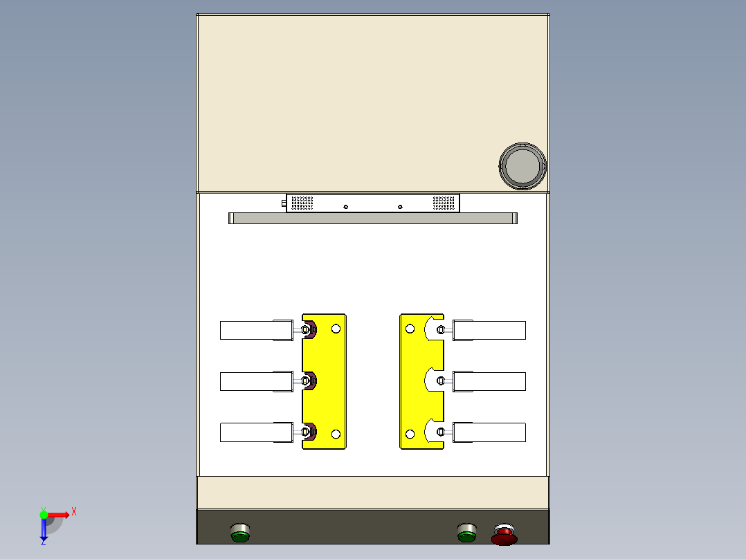 磁通检测仪俯视图