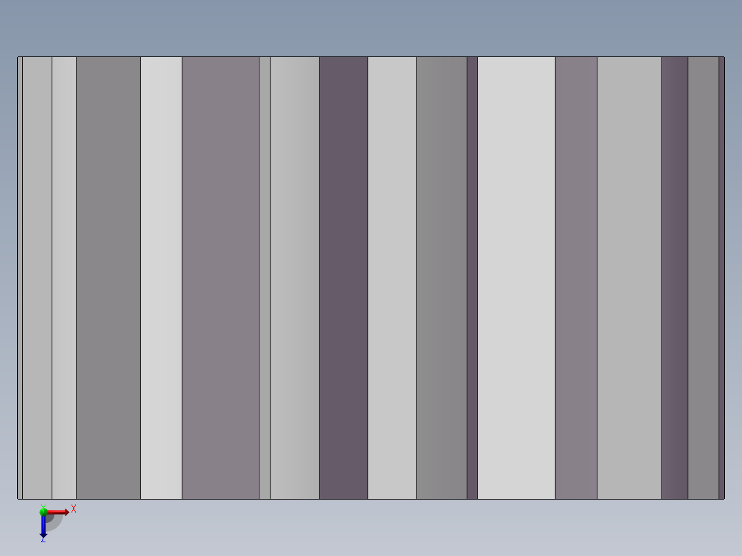 传动齿轮俯视图