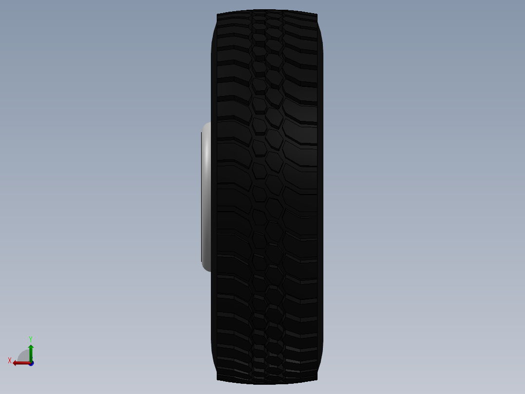 轮胎、车轮、轮毂(8)后视图