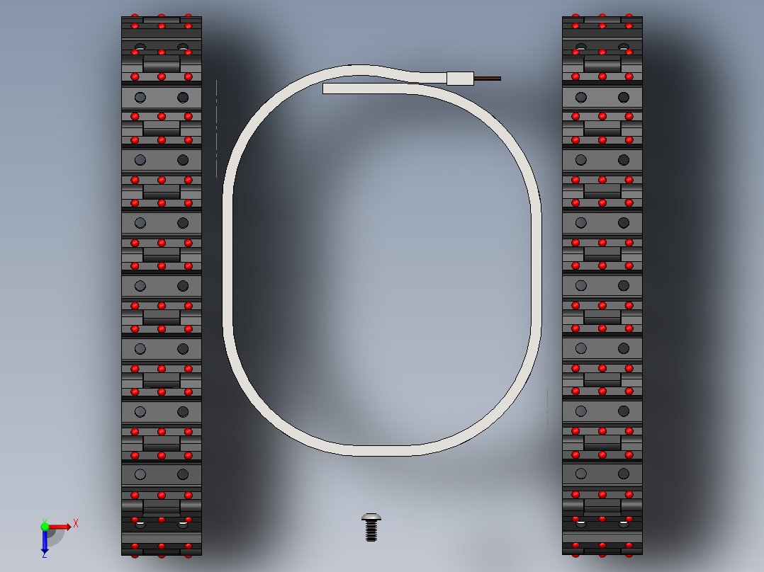 AGV小车、AGV(153)俯视图