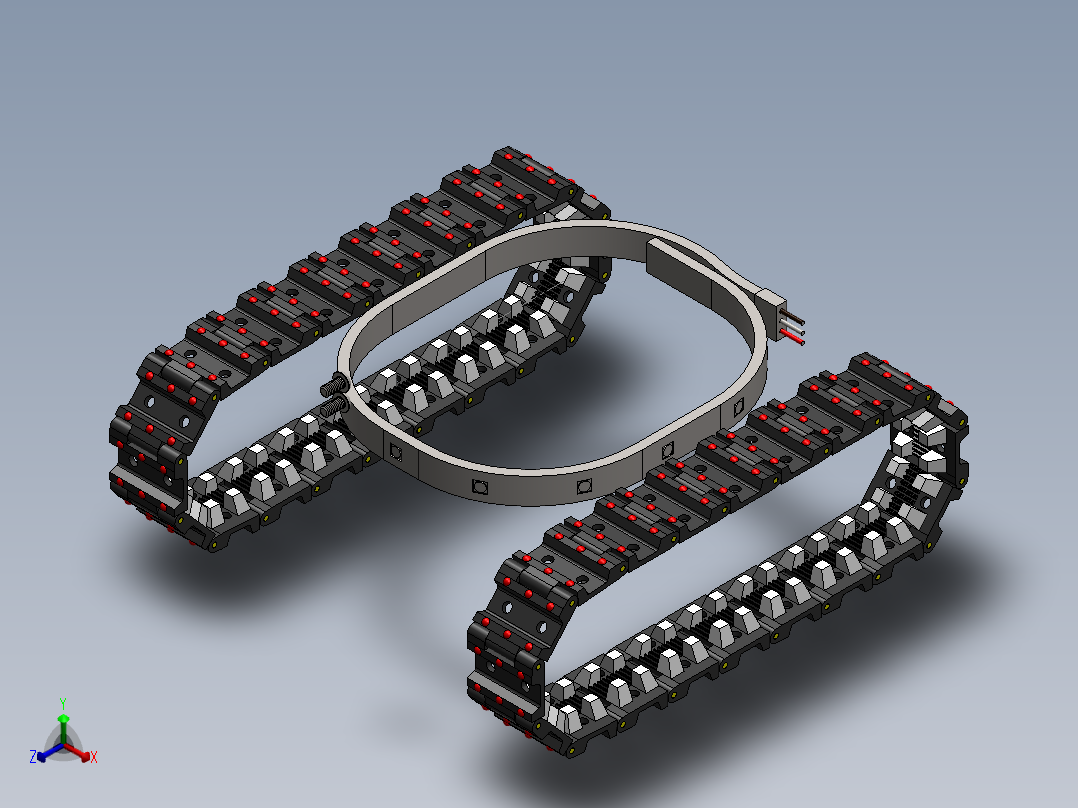 AGV小车、AGV(153)正等轴测图