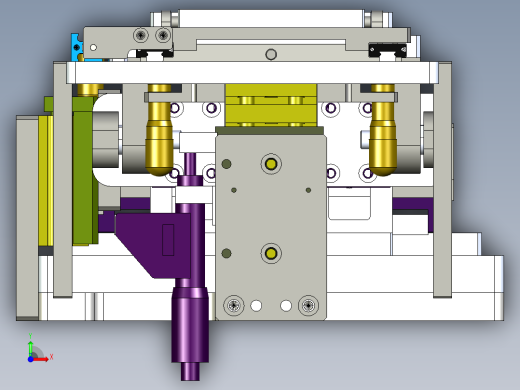 压片机贴合平台下压平台前视缩略图