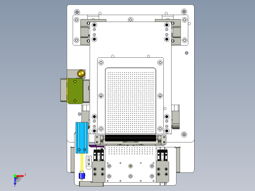 压片机贴合平台下压平台俯视缩略图