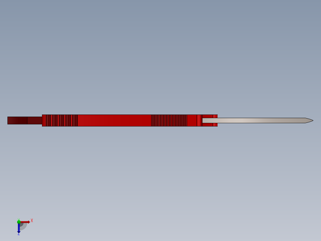 爪子刀、刀(12)俯视图