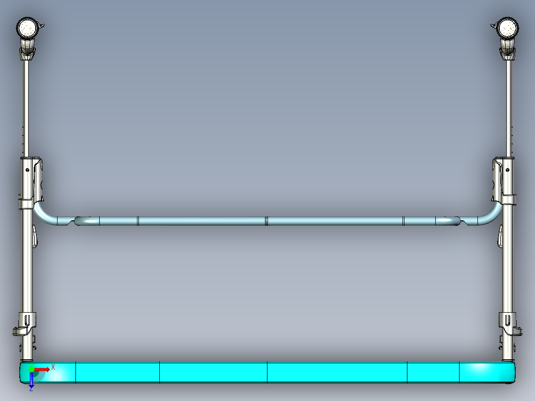 宠物洗澡池3D俯视图