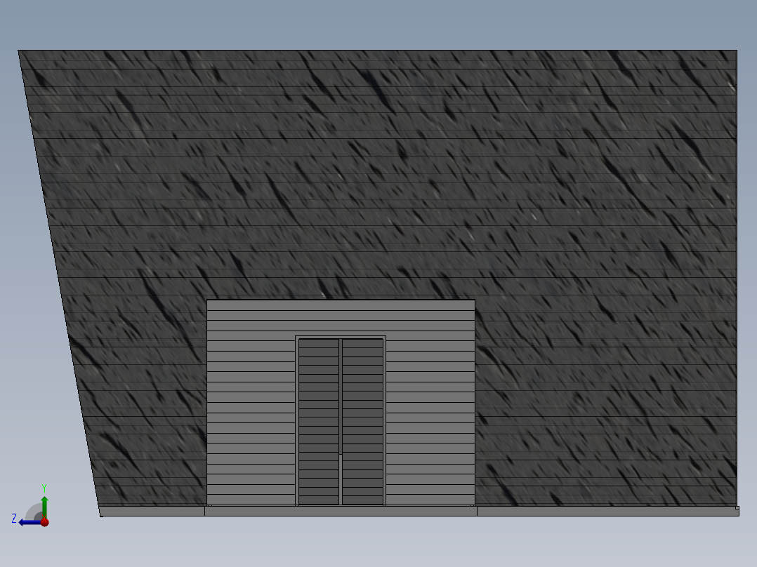 房子、建筑(48)右视图