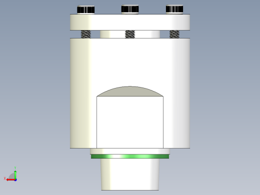 B3004569-E+H 滑动套筒 - 1英寸 NPT 接口用于 Liquiphant 振动开关后视缩略图