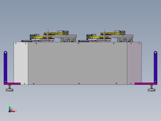 手动刹车组件前视缩略图
