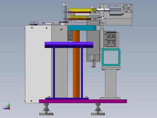 手动刹车组件右视缩略图