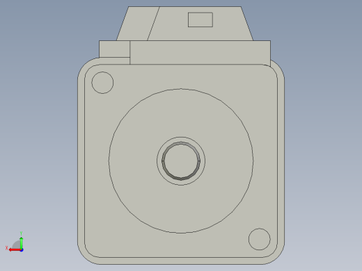 伺服电机100W（带抱闸）三菱 HG-KN13BJ-S100后视缩略图
