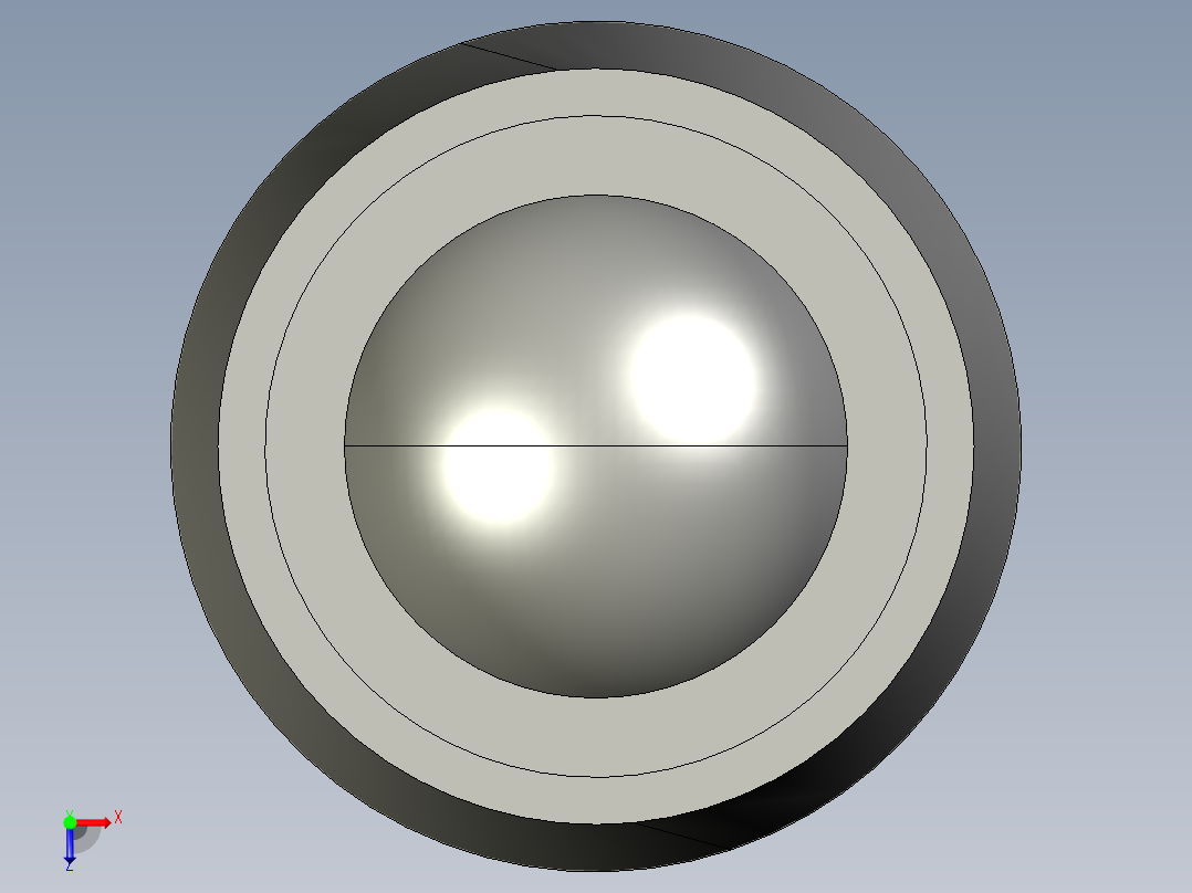 led红色不锈钢8mm 12俯视图