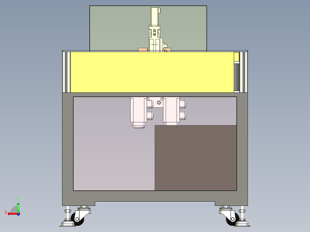 轴承钢珠、波珠自动组装机后视图