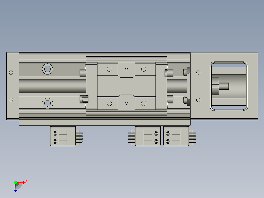 1HIWIN-KK6010C-150A1-F0S20俯视图