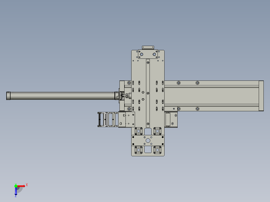 TRD899MINI-121-00上料移载机械手俯视图