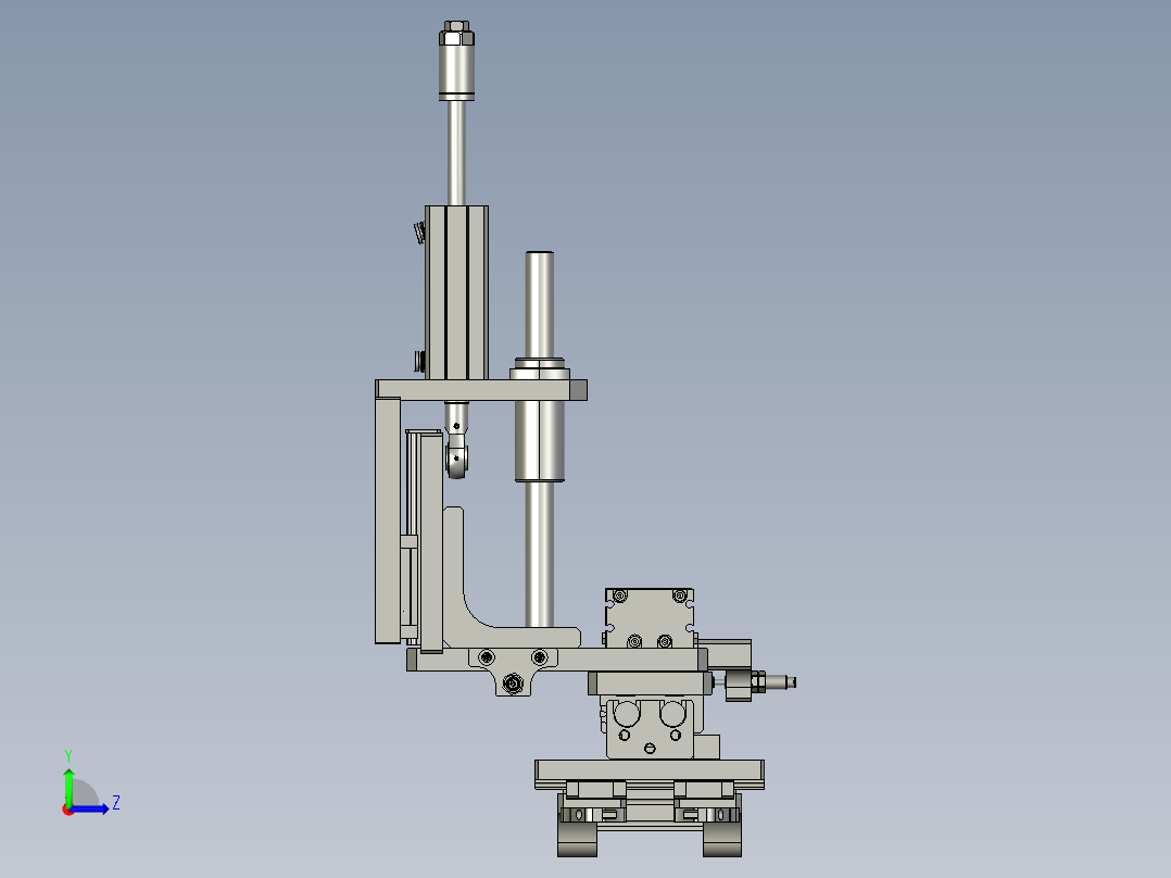 RS-滚胶机纸环夹爪机构-2左视图