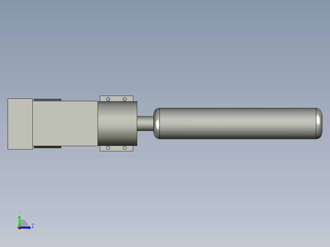 收料轴-0904左视图