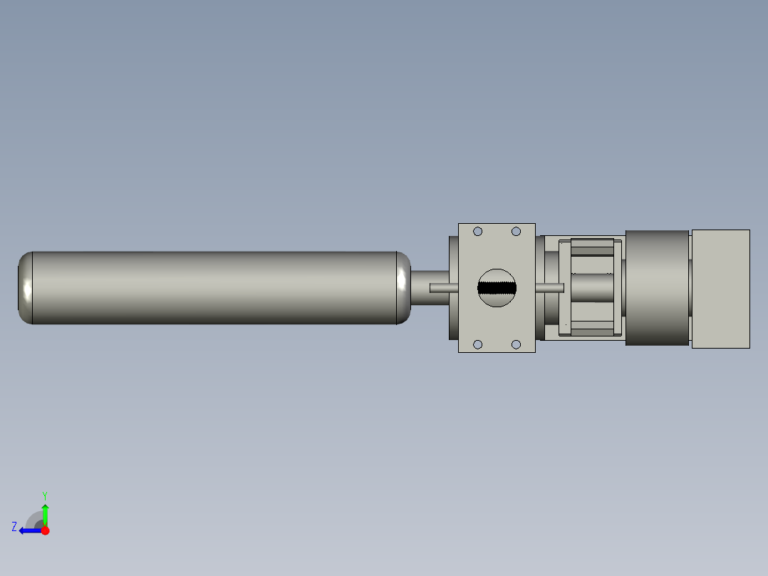 收料轴-0904右视图