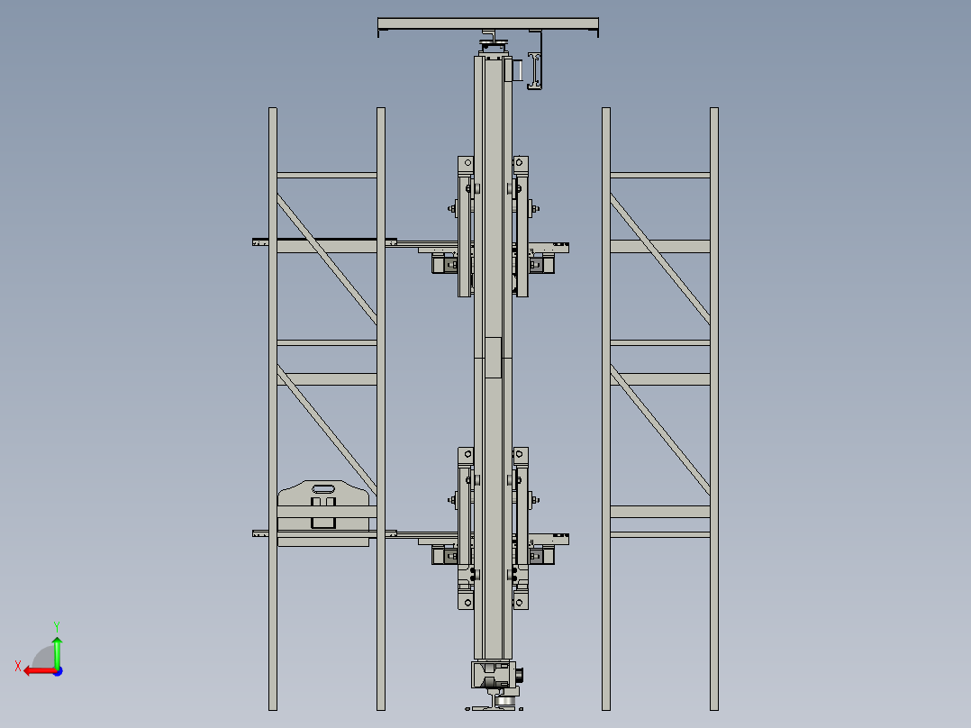 BHS立体仓库后视图