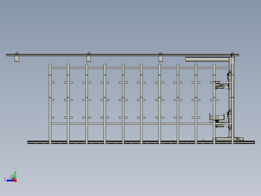 BHS立体仓库右视缩略图