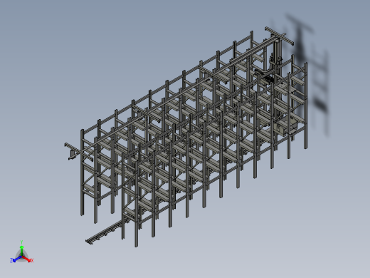 BHS立体仓库正等轴测缩略图