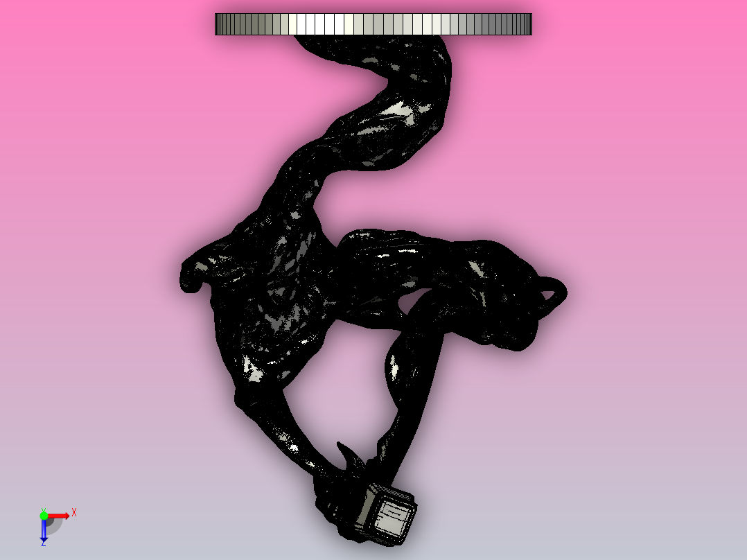 精神武器锤俯视图