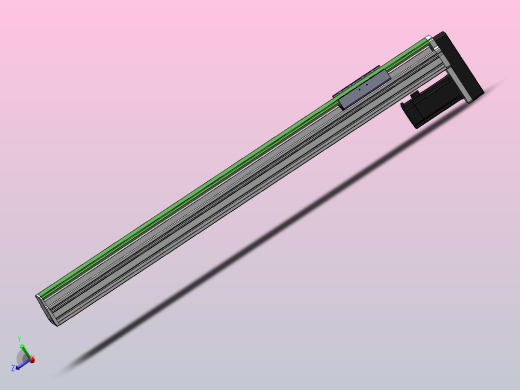 DMSL135-DCM长行程丝杆模组直线滑台（电机下折）[DMSL135-L05S700-DT400-C2U-DCM-P5]