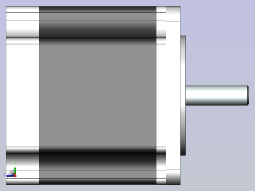 雷塞57步进电机两相_57HS09右视缩略图