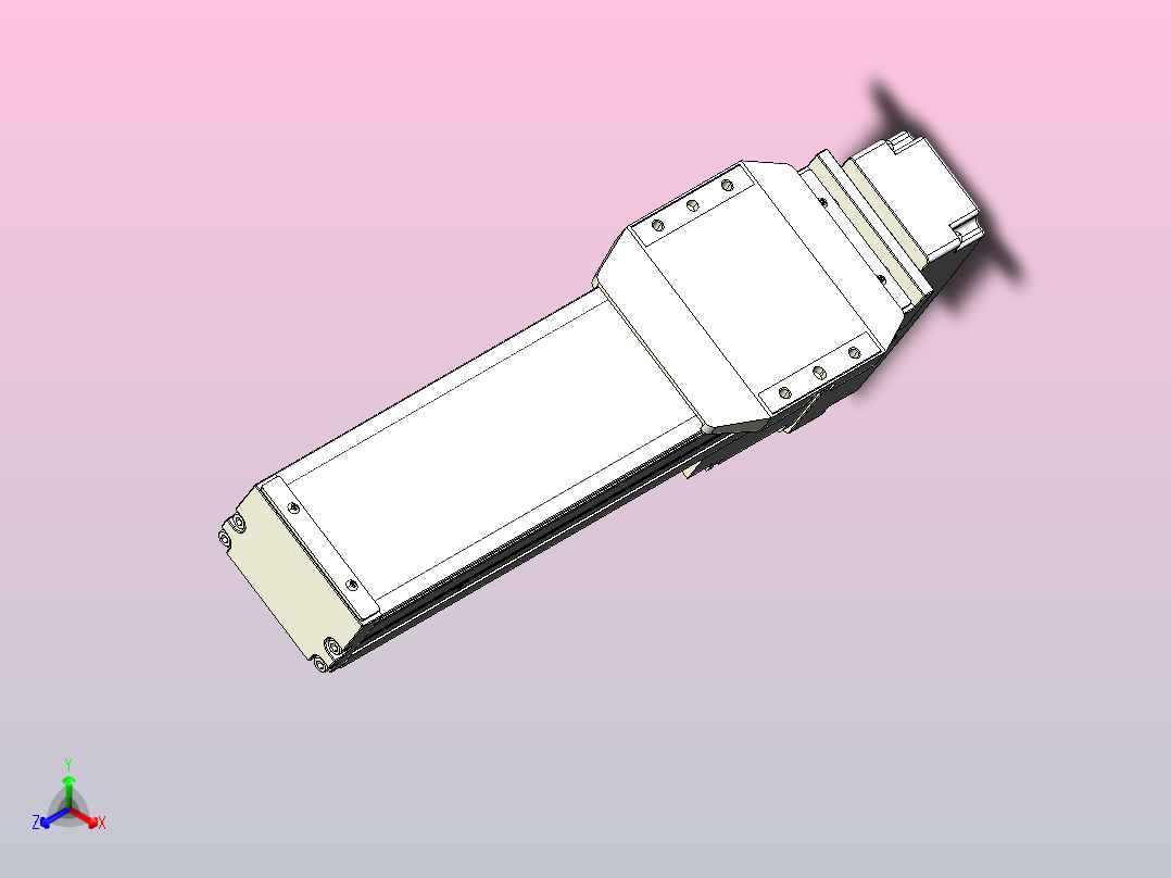 钢基模组TPA-KCR-8610C-340A1-MP-H0正等轴测图