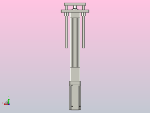 轻载电动缸TPA-ESR40-1210C-L150-M-QDX-W-P40-C3后视缩略图