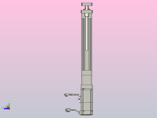 轻载电动缸TPA-ESR40-1210C-L150-M-QDX-W-P40-C3右视缩略图